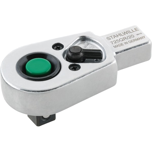 Stahlwille Tools QuickRelease ratchet insert tool Size20 external square 1/2 " Size of mount 14x18 mm 58253020 - main